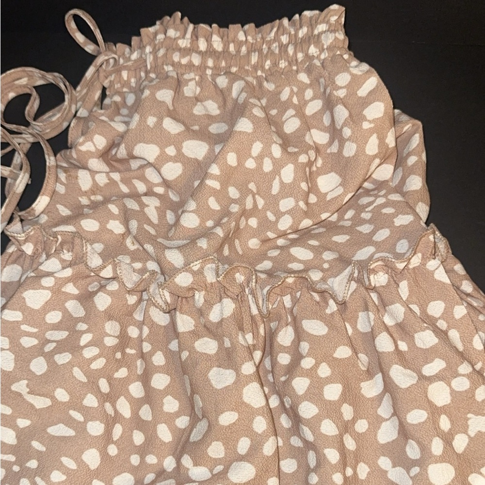 Set of 2 - Ladies skirts, flowy floral cute with elastic tie waist, size S/M